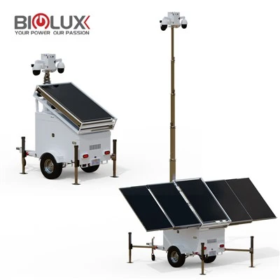 Mobilný Off Grid DC solárny generátor prenosná elektráreň s bezpečnostnou kamerou